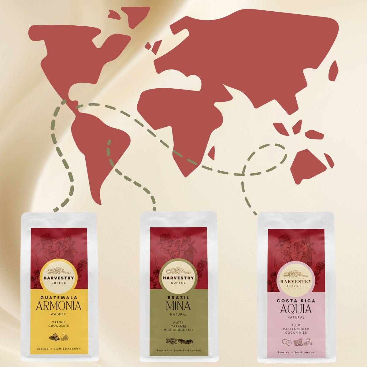 Birthday Coffee Gift Box – Three Origins