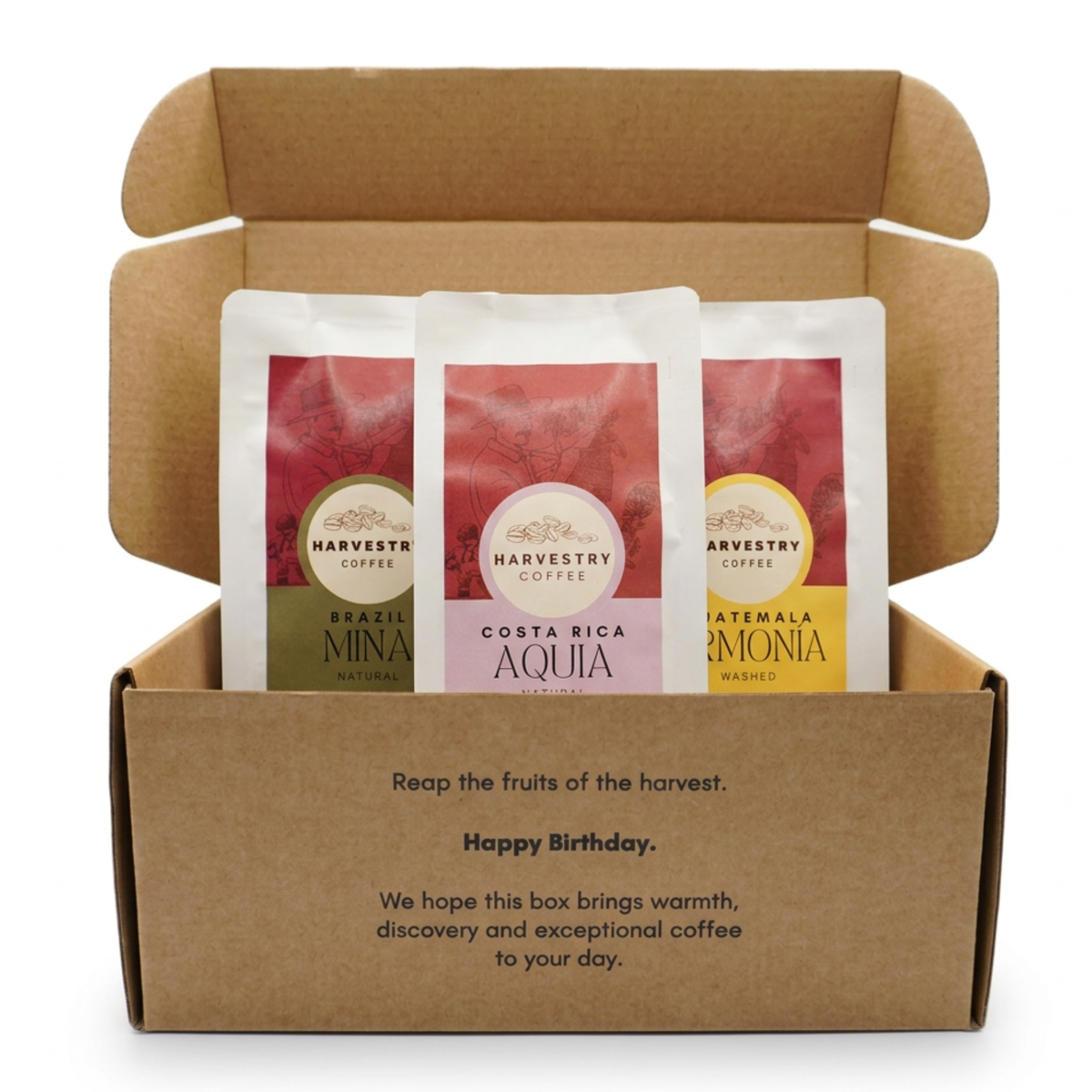 Birthday Coffee Gift Box – Three Origins