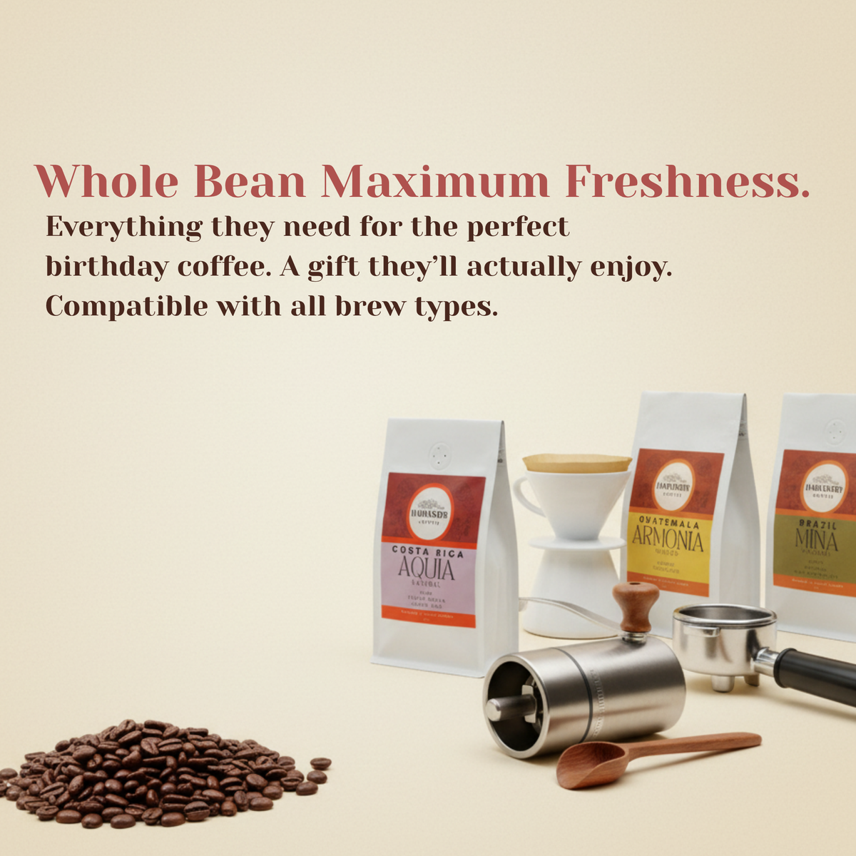 Birthday Coffee Gift Box – Three Origins